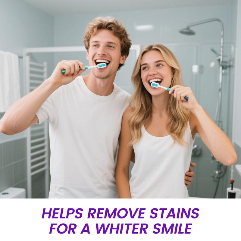 7-Pro Whitening Toothpaste – Purple Correcting Formula with 7 Probiotics for Stronger Enamel & All-Day Fresh Breath