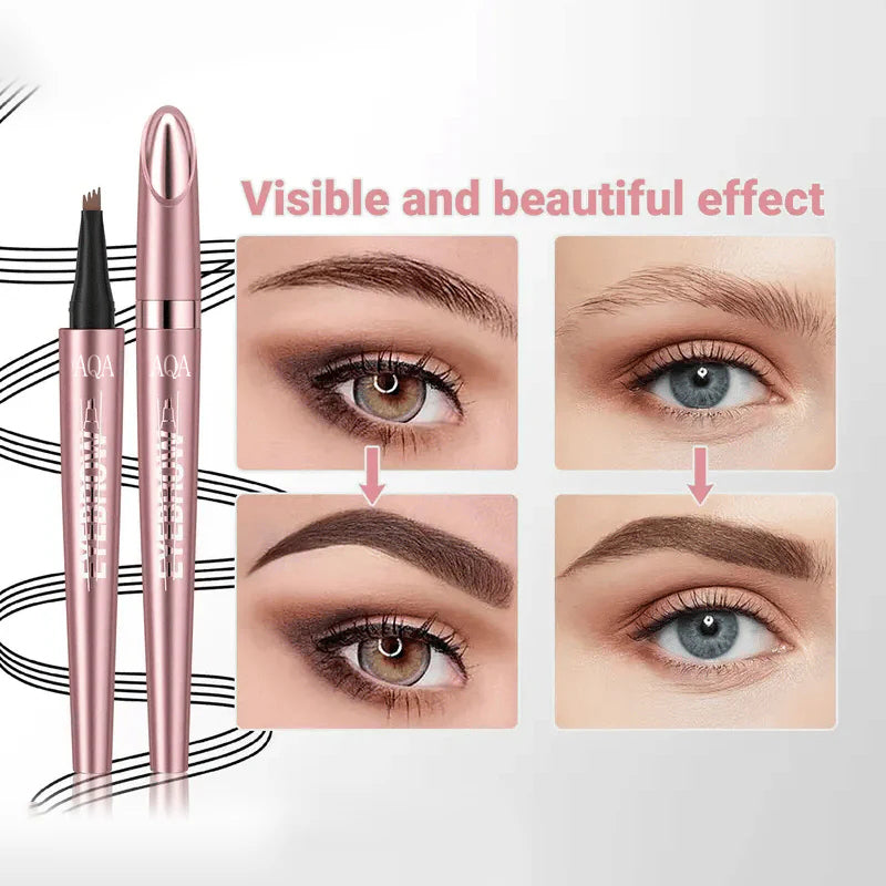 Waterproof Micro-Fork Eyebrow Pencil