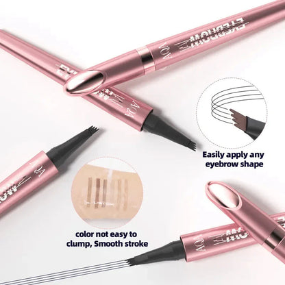 Waterproof Micro-Fork Eyebrow Pencil
