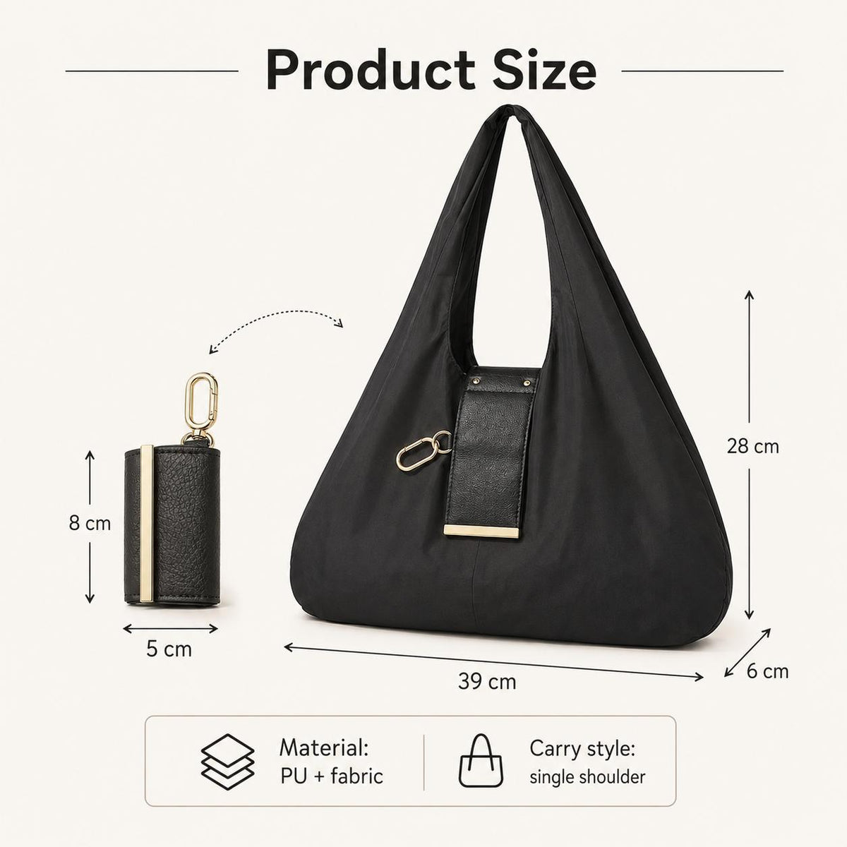 The Tiny Keychain Tote That Opens Into a Full-Size Shopping Bag